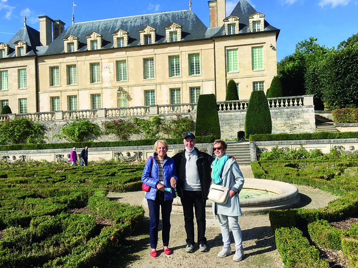 Septembre - Les seniors en visite au Château d'Auvers sur Oise