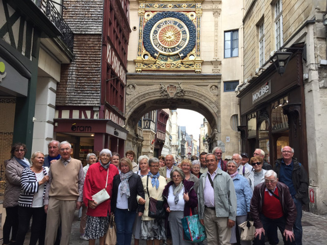 Septembre - Les Seniors visitent Rouen