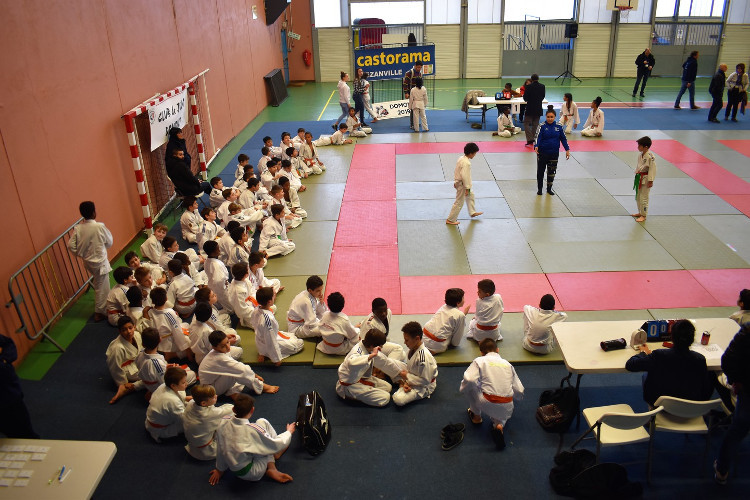 Février - Compétition de judo