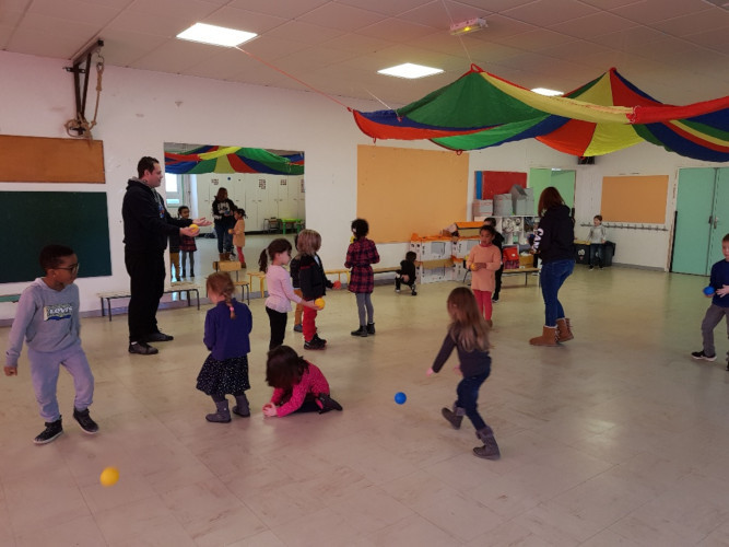 Maternel - Atelier jonglage