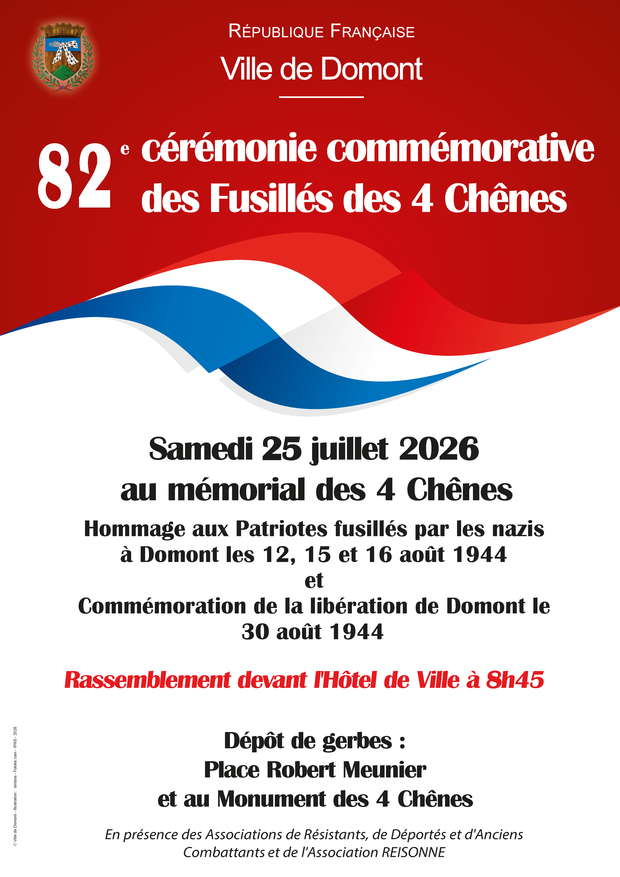 Affiche 4 chenes A3 - 2026