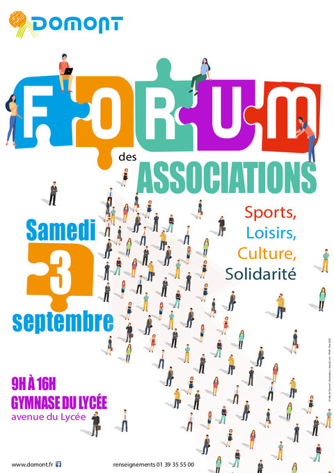 Affiche Forum des associations  septembre 2022