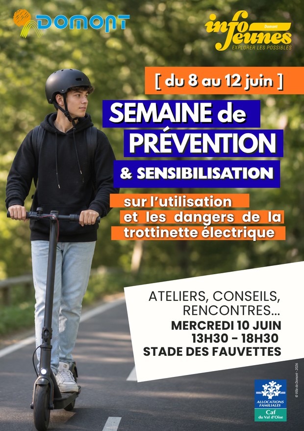 Affiche - Semaine prévention trott