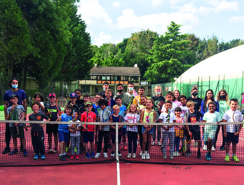 Groupe enfants Domont Tennis Club sept 2021