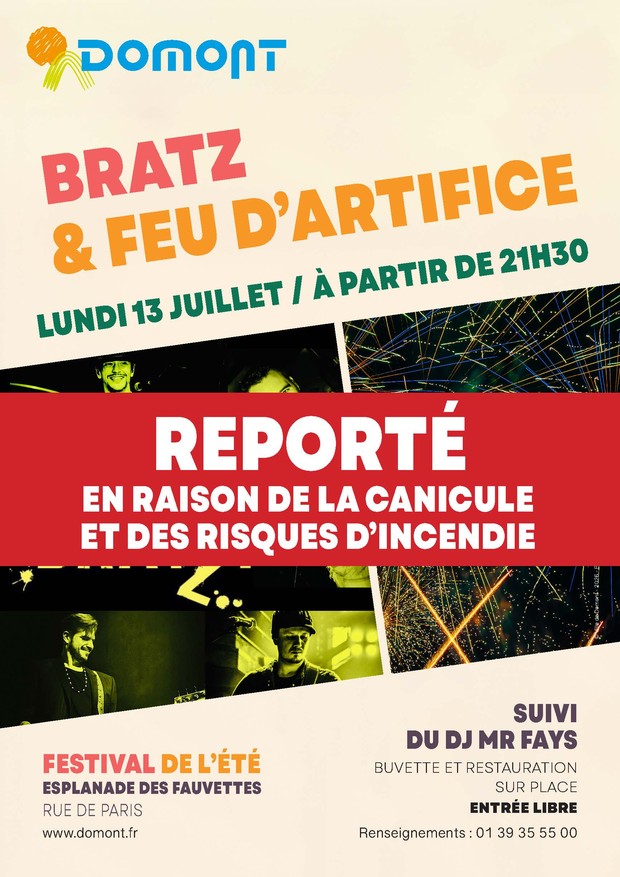 13 juillet reporté