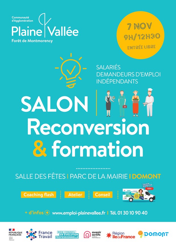 Affiche-salon Reconversion - 7 nov