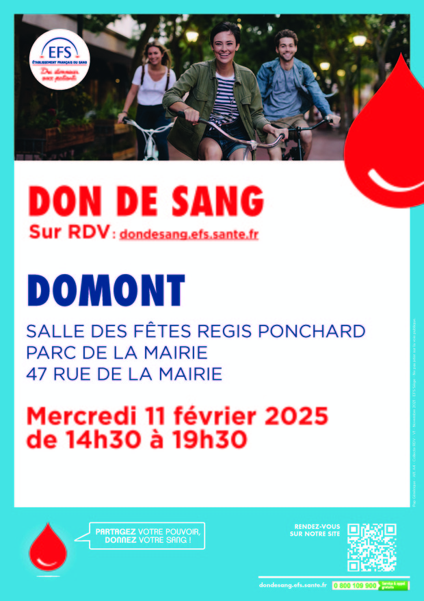 DON DU SANG 11 février